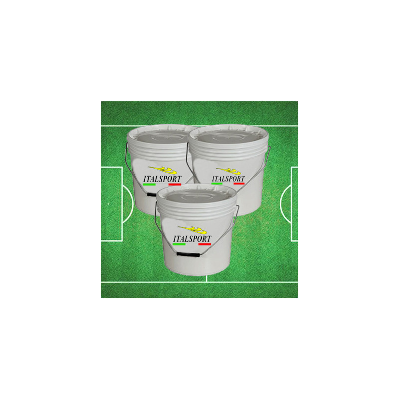 LATTE VERNICE AD ACQUA PER CAMPI IN ERBA BIANCA 17 LT